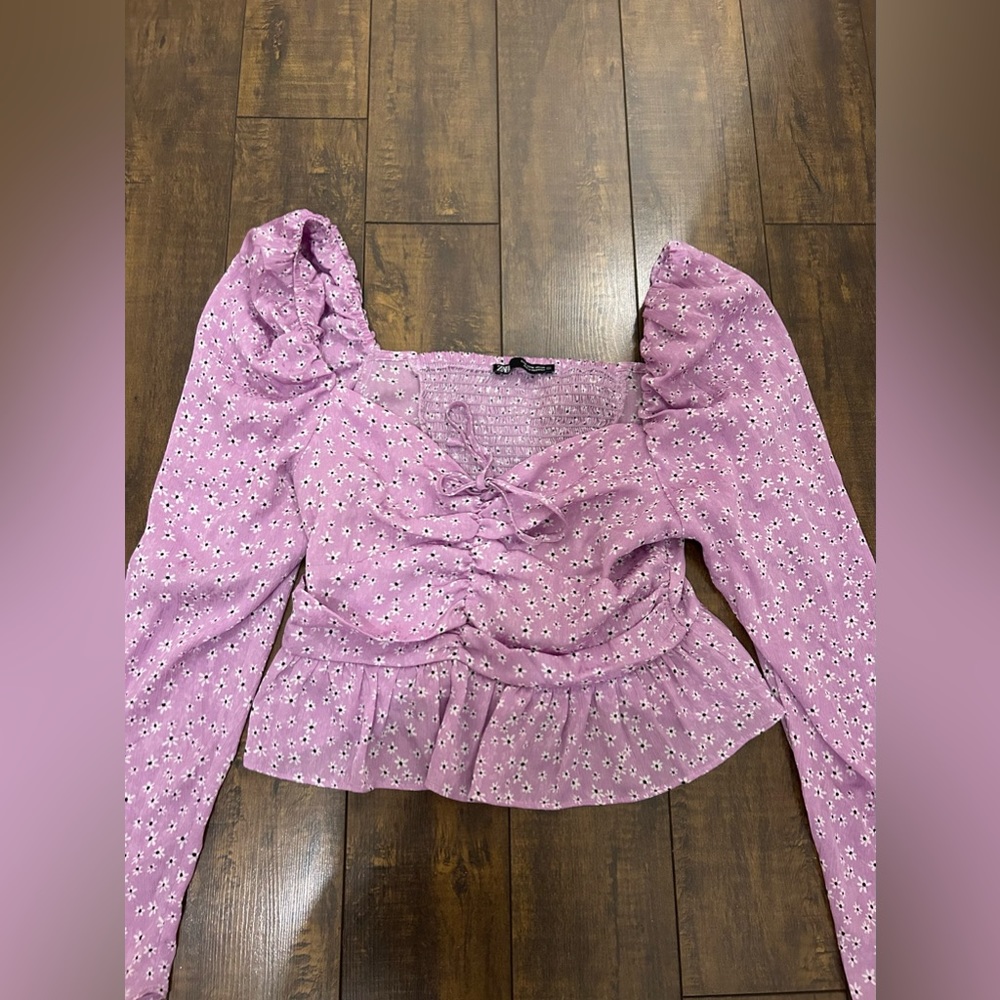 Fun Summer floral blouse